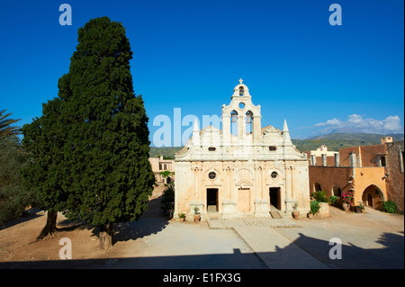 Griechenland, Insel Kreta, Arkadi Kloster (Arkadiou) Stockfoto