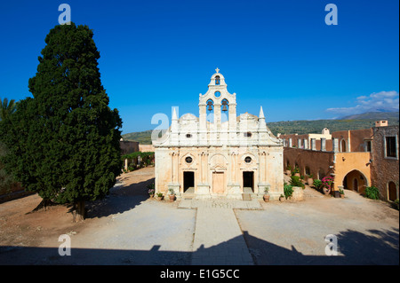 Griechenland, Insel Kreta, Arkadi Kloster (Arkadiou) Stockfoto