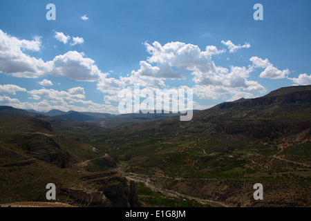 Levent-Tal in der Nähe von Malatya in der Türkei Stockfoto