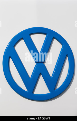 VW Volkswagen Wohnmobil, abstrakte Stockfoto