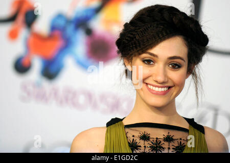 Emmy Rossum besucht die 2014 CFDA Fashion Awards an Alice Tully Hall, Lincoln Center am 2. Juni 2014 in New York City/Picture alliance Stockfoto