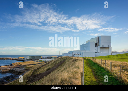 Torness Atomkraftwerk in der Nähe von Dunbar in East Lothian, Schottland. Stockfoto