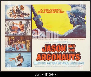 Jason und die Argonauten einen Film 1963 starring Todd Armstrong. Stockfoto