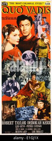 Cleopatra ein 1963 Britisch-Schweizerischen episches Drama Film mit Elizabeth Taylor, Richard Burton, Rex Harrison, Roddy McDowall und Martin Landau. Stockfoto