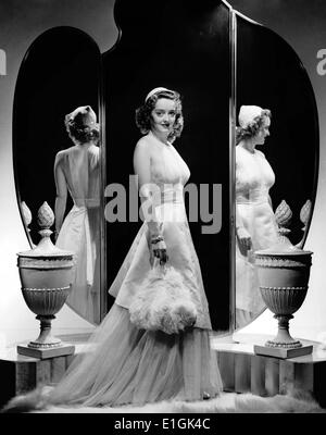 Bette Davis (5. April 1908 – 6. Oktober 1989) In Dark Victory Stockfoto