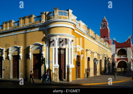 Mexiko, Yucatan-Zustand, Merida, der Hauptstadt von Yucatan, Platz der Unabhängigkeit Stockfoto