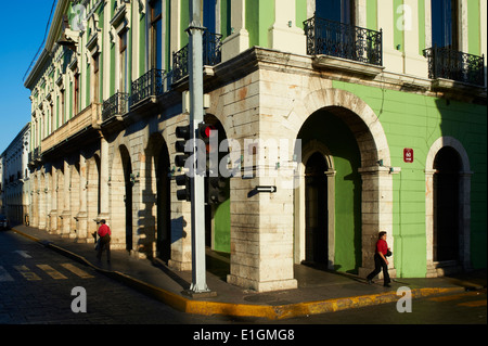 Mexiko, Yucatan-Zustand, Merida, der Hauptstadt von Yucatan, Platz der Unabhängigkeit Stockfoto