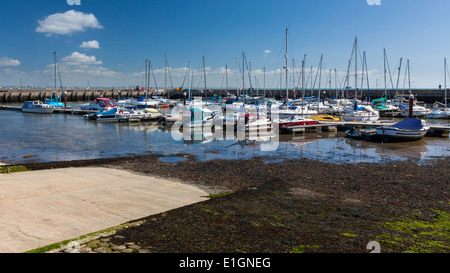 Boote im Hafen von Ryde auf der Isle Of Wight England UK Europa Stockfoto