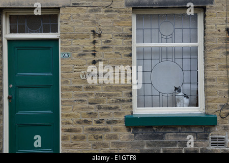 Saltaire viktorianischen Modelldorf. Bradford. West Yorkshire, Ehgland Stockfoto