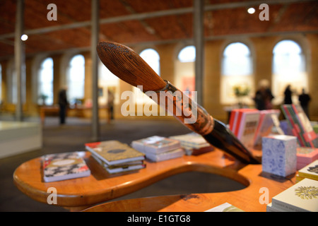 Die 1853 Gallery mit David Hockney, Salze Mühle, Saltaire, West Yorkshire, England, Großbritannien Stockfoto