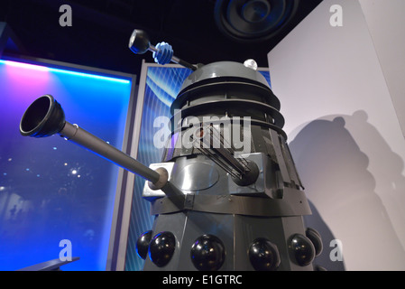 Ein Dalek auf die nationale Wissenschaft und Medien Museum, Bradford, West Yorkshire Stockfoto