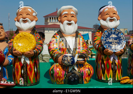 Usbekistan, Taschkent Chorsu Bazar Tourist souvenir Stockfoto