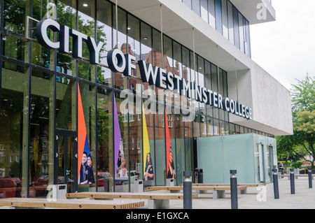 Stadt von Westminster College Paddington Green Campus, 2011 eröffnet Stockfoto