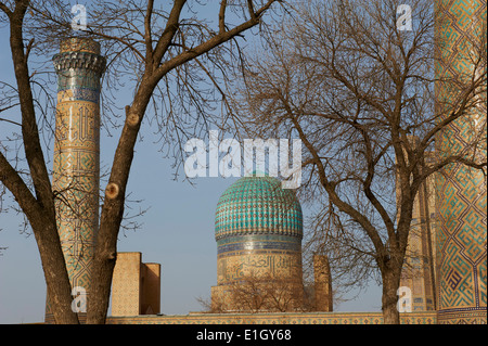 Usbekistan, Samarkand, Unesco Welt Heriatge, Bibi Khanoum Moschee Stockfoto