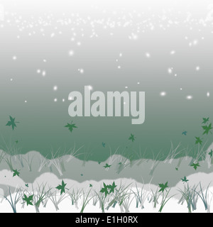 Abstrakte Schneeflocken Weihnachten Hintergrund Stockfoto