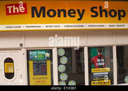 Die Geld-Shop im Bristol Stockfoto