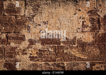 Textur Grunge Hintergrund von bemaltem Gips Wand Stockfoto