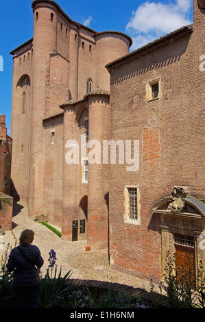 Albi, Palais De La Berbie, Toulouse-Lautrec Museum, Tarn, Midi-Pyrenäen, Frankreich. Europa Stockfoto