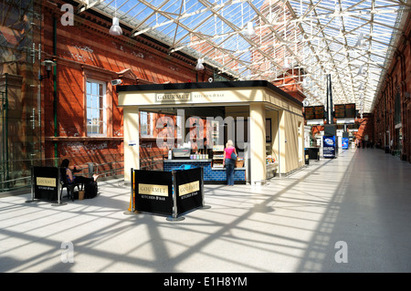 Nottingham East Midlands Bahnhof. Stockfoto