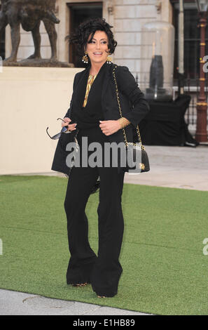 London, UK, UK. 4. Juni 2014. Nancy DellO'lio kommt für die Royal Academy Ausstellung Vorschau Sommerfest an der Royal Academy of Arts. Bildnachweis: Ferdaus Shamim/ZUMA Wire/ZUMAPRESS.com/Alamy Live-Nachrichten Stockfoto