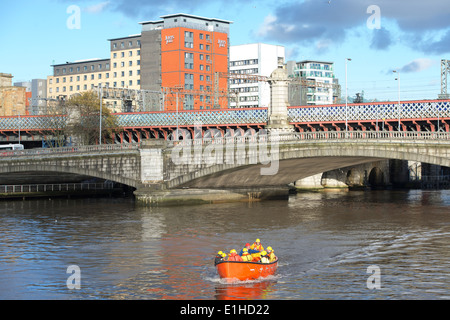 König George V Brücke, Glasgow. Stockfoto