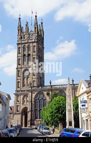 St. Marien Kirche, Warwick, Warwickshire, England, UK, Westeuropa. Stockfoto