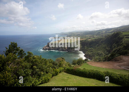 North Coast von São Miguel, Atlantik, Azoren, Portugal Stockfoto