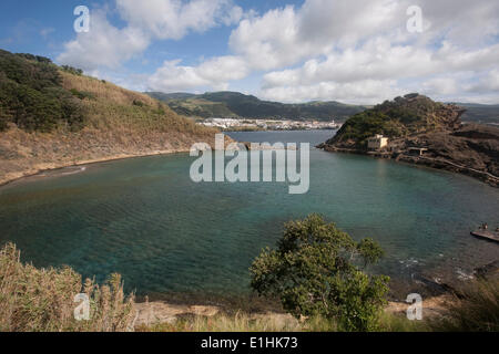 Lagune, Ilhéu de Vila Franca do Campo, São Miguel, Azoren, Portugal Stockfoto