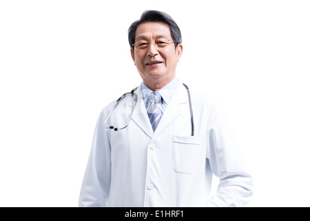 Glücklich männlichen Arzt Stockfoto
