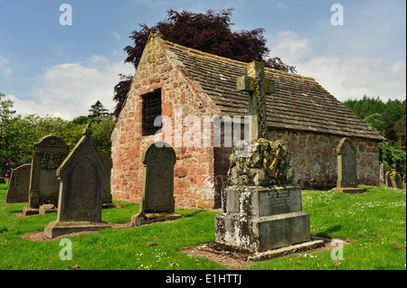 Lindsay Gruft, Edzell, Angus, Schottland. Stockfoto