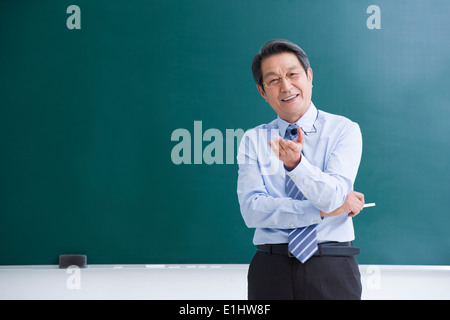 Professor Unterricht im Klassenzimmer Stockfoto