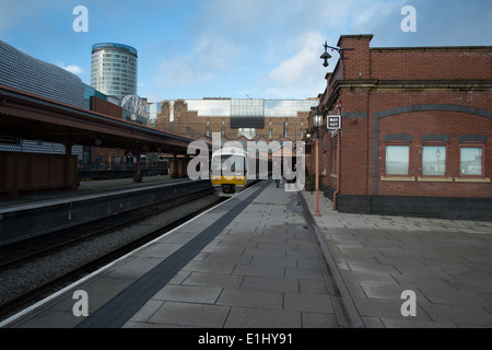 Chiltern Railways Zug am Bahnhof Birmingham Moor Street Stockfoto