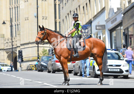 Bristol-Wasserrutsche hinunter Park Street Bristol Stockfoto, Bild
