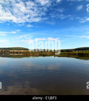 summer lake landscape Stockfoto