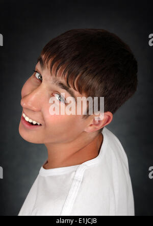 Glücklich Teenager Portrait Stockfoto