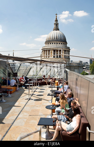 Madison-Bar und Restaurant in London. Stockfoto