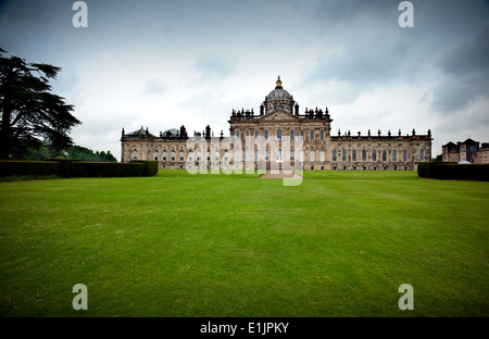 Castle Howard, North Yorkshire, England UK. Juni 2014 Castle Howard ist ein stattliches Haus in North Yorkshire, England. Stockfoto