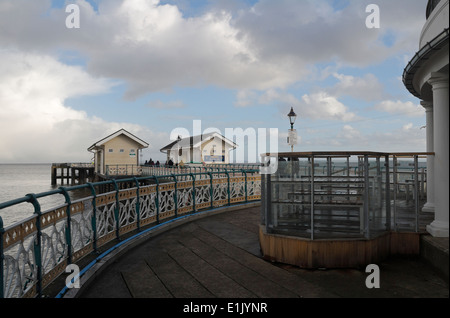 Renovierter Penarth Pier Wales Großbritannien Stockfoto