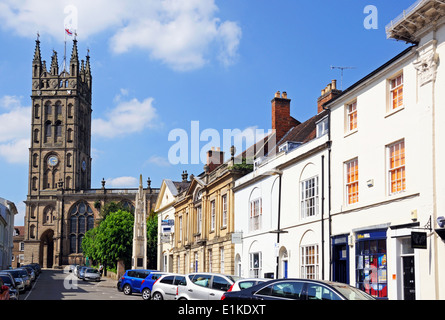 St. Marien Kirche, Warwick, Warwickshire, England, UK, Westeuropa. Stockfoto