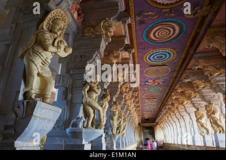 Indien, Tamil Nadu, Rameswaram, Ramanatha Swami Stockfoto