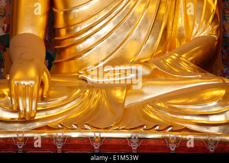 Sakyamuni Buddha. Jogysea Tempel. Haupthalle. Stockfoto