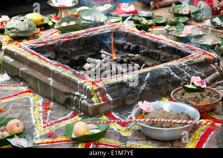 Mandala in er Buddha Tempel Stockfoto