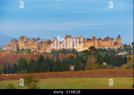 Frankreich, Departement Aude, mittelalterlichen Stadt Carcassonne Stockfoto