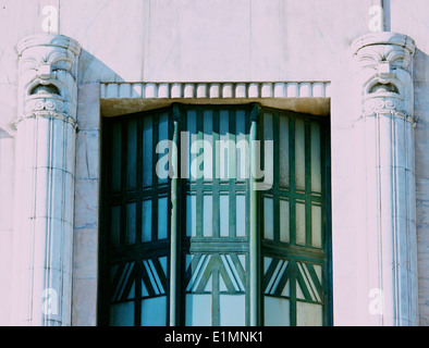 Fassade des Art Deco 1930 Eden Gebäude einer ehemaligen Theater und Kino jetzt ein Hotel Lissabon-Portugal-Westeuropa Stockfoto