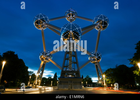 Atomium in Brüssel, Belgien Stockfoto