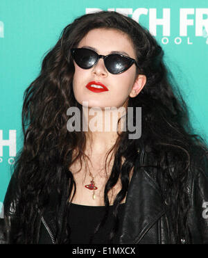 Las Vegas, Nevada, USA. 6. Juni 2014. Britische Singer/Songwriterin Charli XCX kommt am Graben freitags am 6. Juni 2014 im Palms Pool und Dayclub in Las Vegas, Nevada Credit durchführen: Marcel Thomas/ZUMAPRESS.com/Alamy Live News Stockfoto