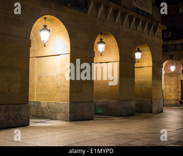 Plaza De La Constitución, San Sebastian Stockfoto