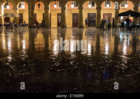 Plaza De La Constitución, San Sebastian Stockfoto