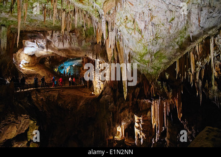 Slowenien, Notranjska Region, Höhle von Postojna Stockfoto