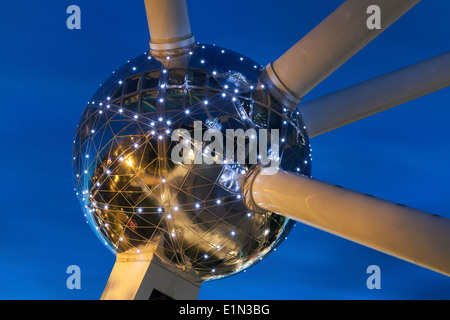 Atomium in Brüssel, Belgien Stockfoto